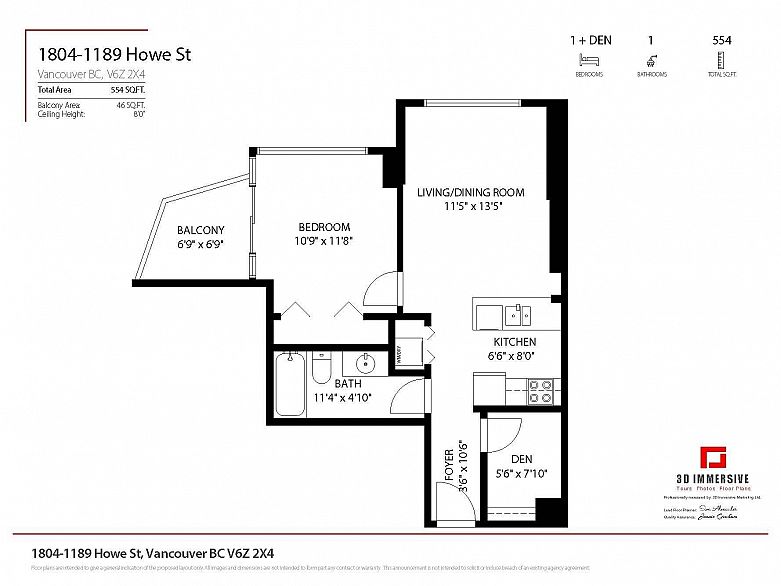 1804 1189 Howe Street