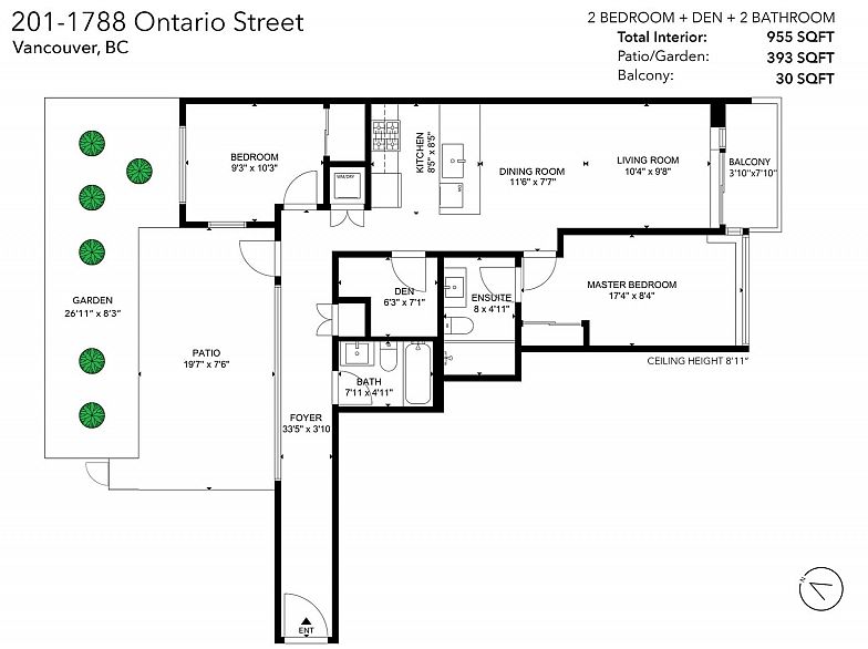 201 1788 Ontario Street