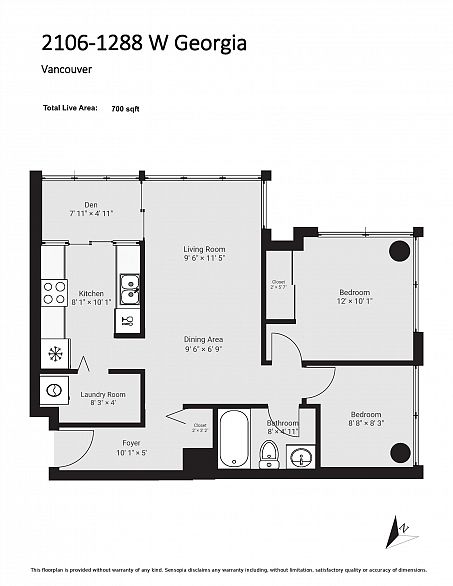 2106 1288 W Georgia Street