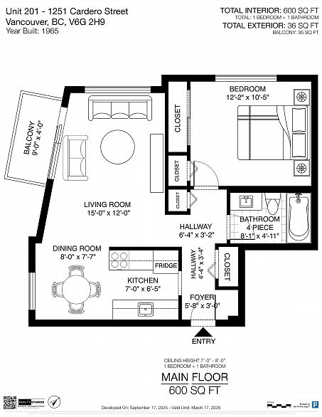 201 1251 Cardero Street