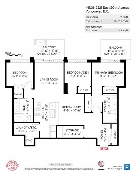 1106 2221 E 30th Avenue