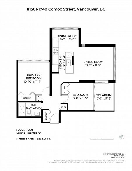 1501 1740 Comox Street