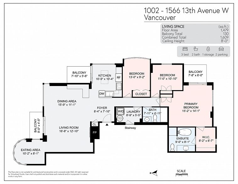 1002 1566 W 13th Avenue