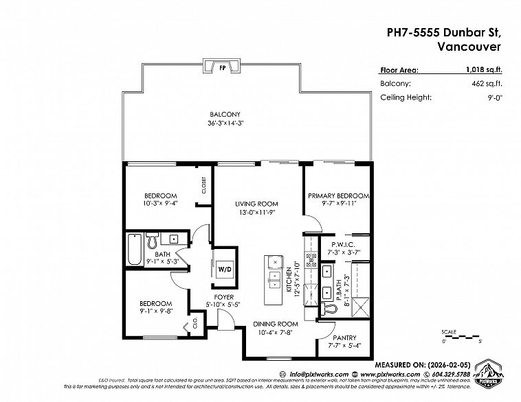 PH7 5555 Dunbar Street