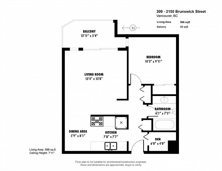 309 2150 Brunswick Street