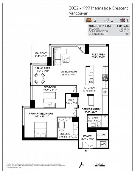 3002 1199 Marinaside Crescent