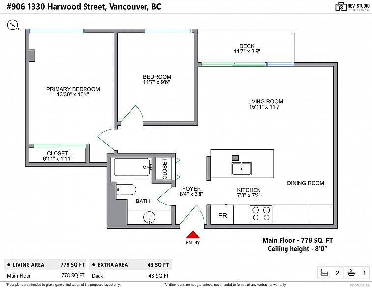 907 1330 Harwood Street