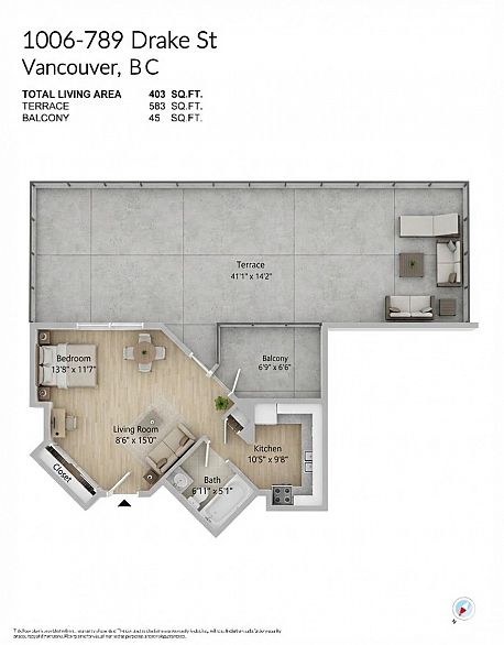 1006 789 Drake Street