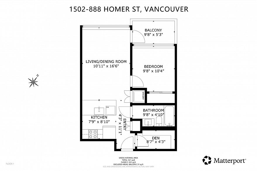 1502 888 Homer Street