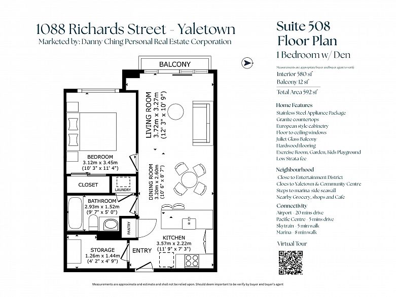 508 1088 Richards Street