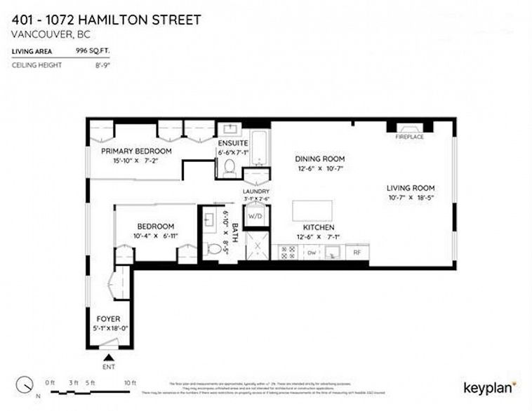 401 1072 Hamilton Street