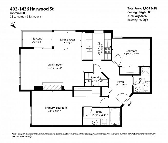 403 1436 Harwood Street