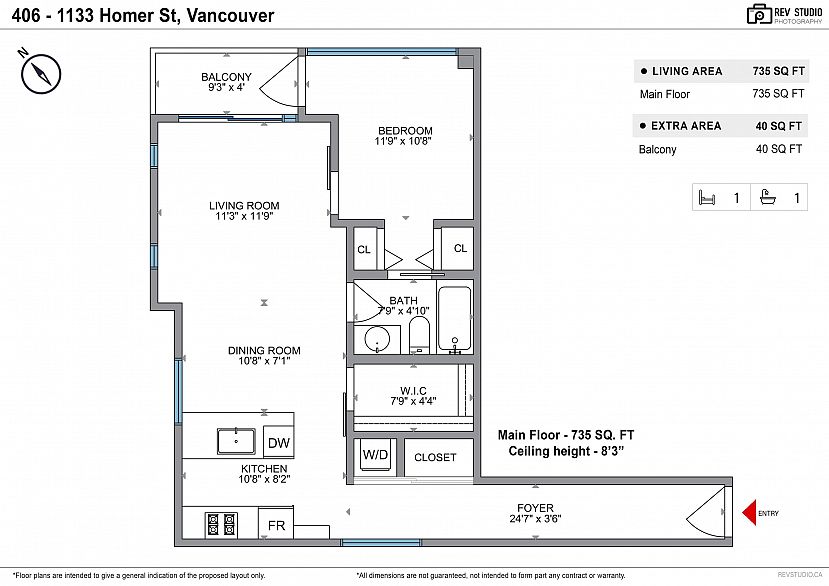 406 1133 Homer Street