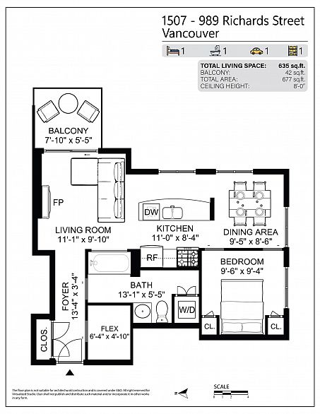 1507 989 Richards Street