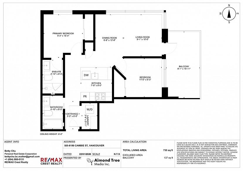 505 8189 Cambie Street