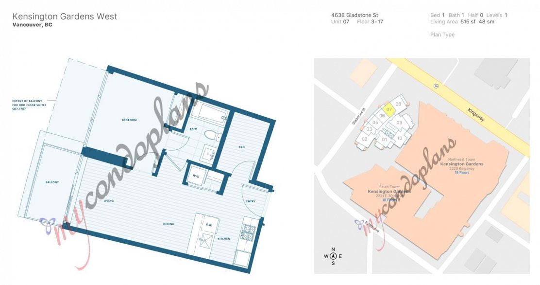 1707 4638 Gladstone Street