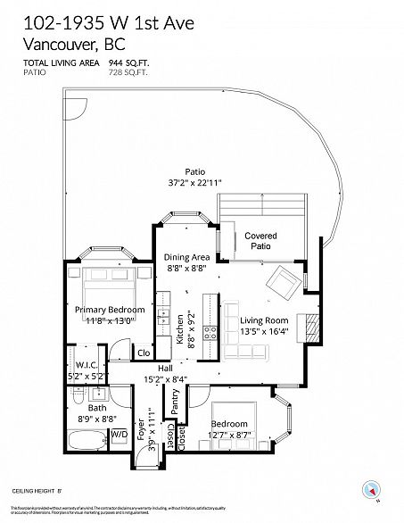 102 1935 W 1st Avenue