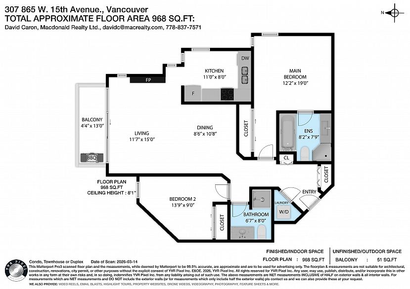 307 865 W 15th Avenue