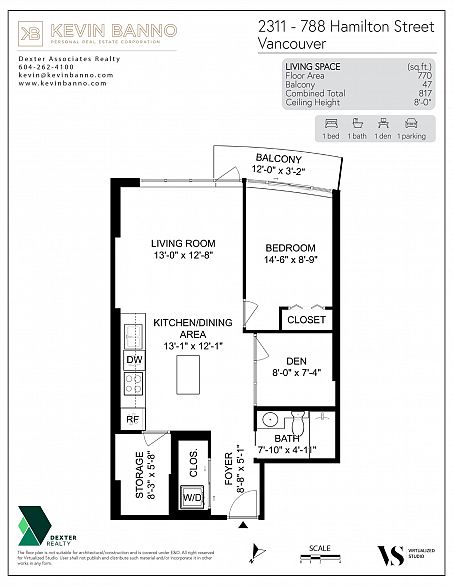 2311 788 Hamilton Street