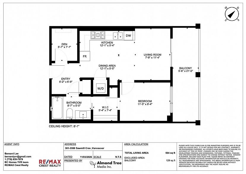 301 3588 Sawmill Crescent