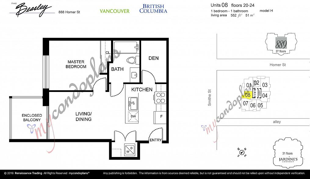 2008 888 Homer Street