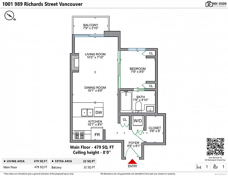 1001 989 Richards Street