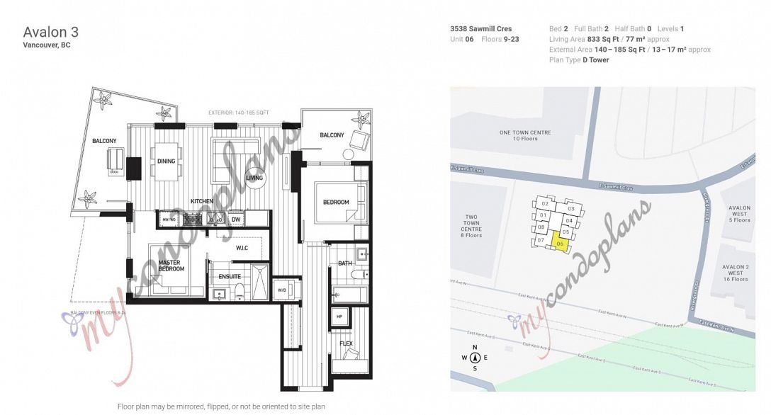 2306 3538 Sawmill Crescent