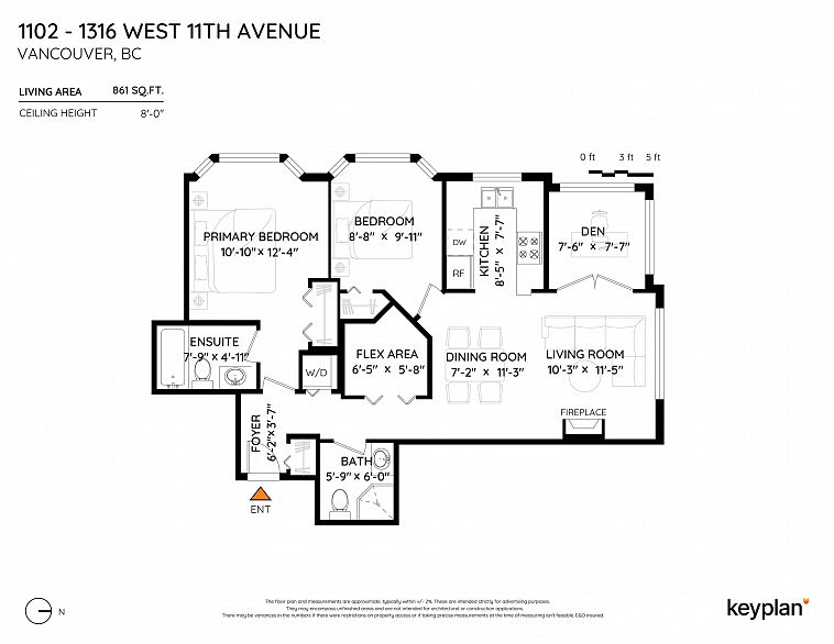1102 1316 W 11th Avenue