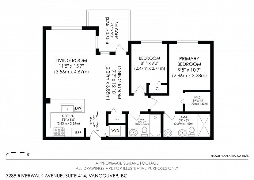 414 3289 Riverwalk Avenue