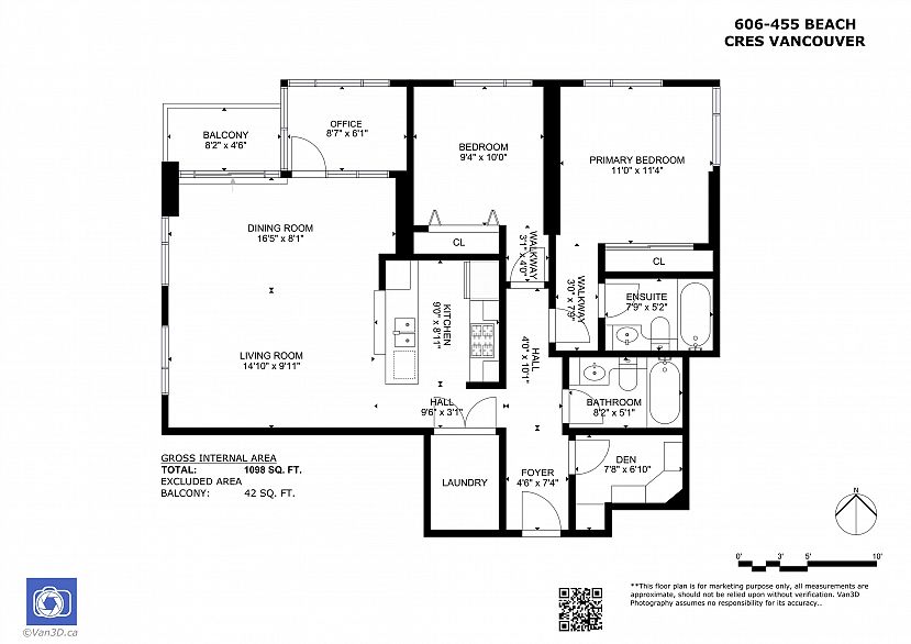 606 455 Beach Crescent