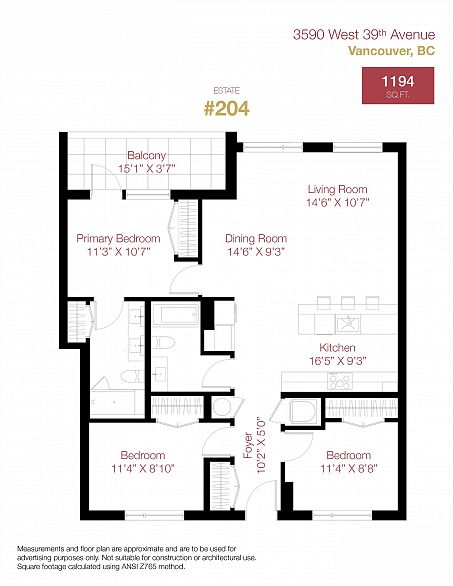 204 3590 W 39th Avenue