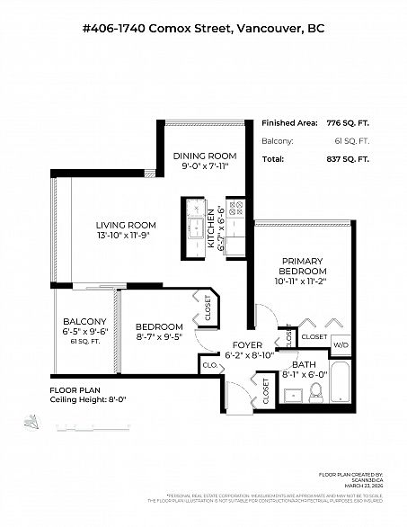 406 1740 Comox Street