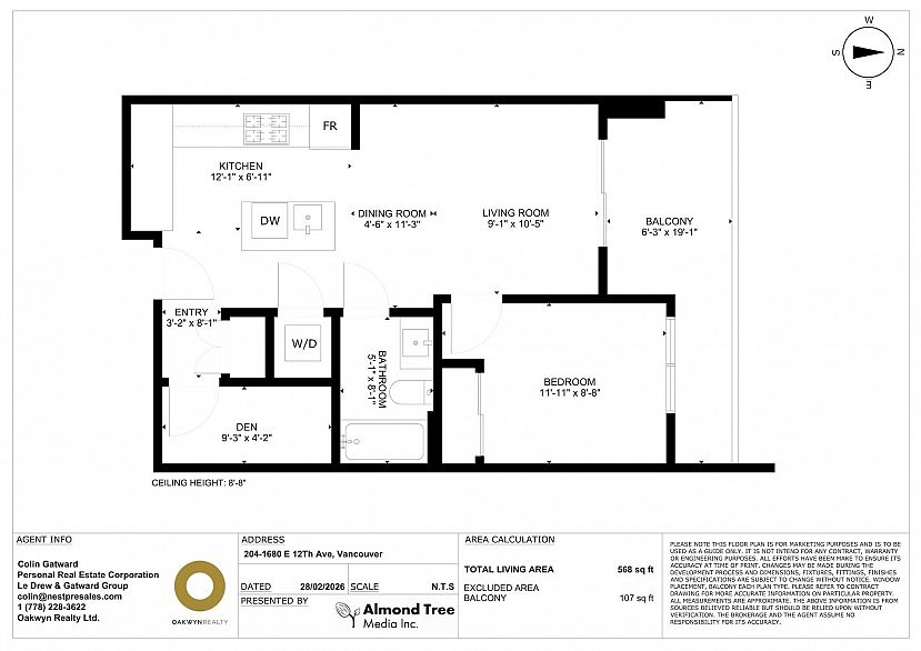 204 1680 E 12th Avenue