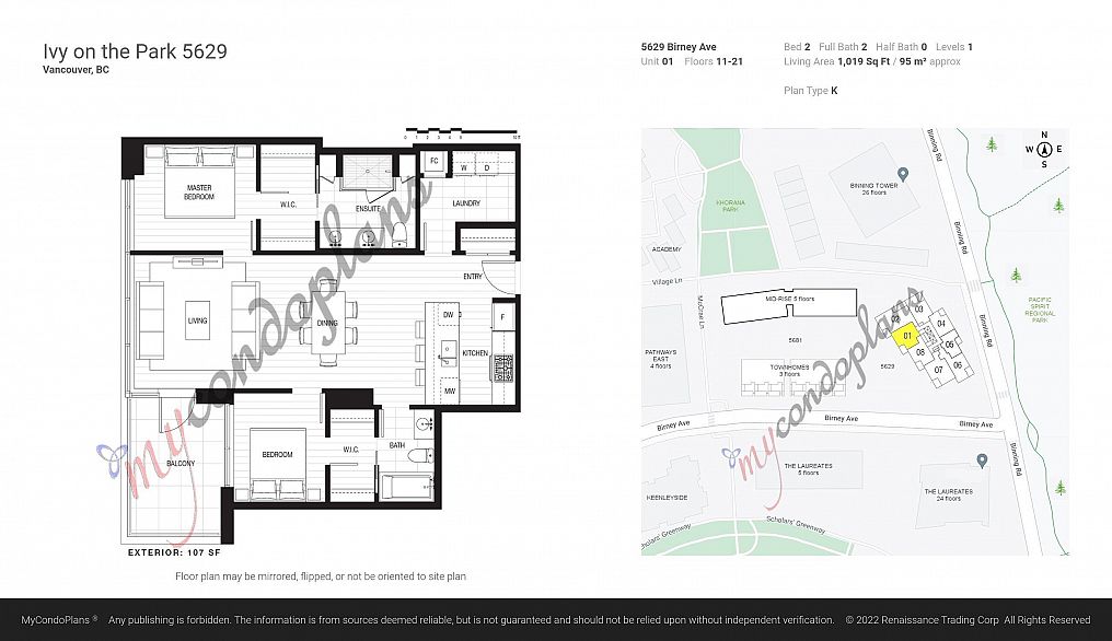 2001 5629 Birney Avenue