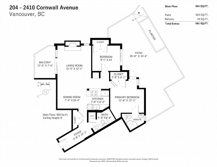 204 2410 Cornwall Avenue