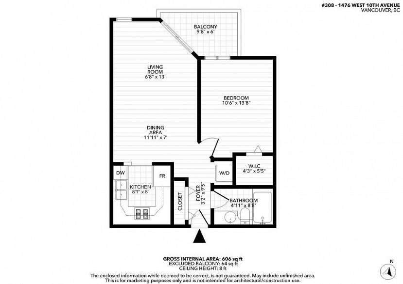 308 1476 W 10th Avenue