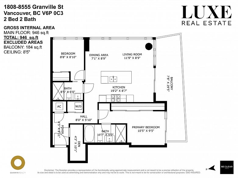 1808 8555 Granville Street