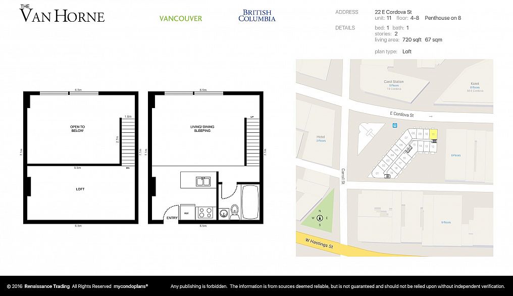 511 22 E Cordova Street