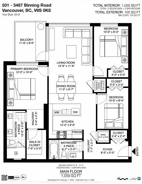 501 3487 Binning Road