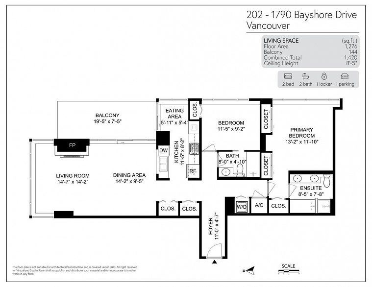 202 1790 Bayshore Drive