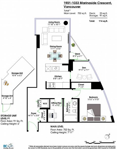 1901 1033 Marinaside Crescent