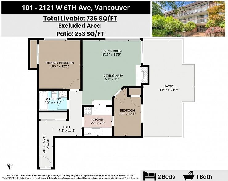 101 2121 W 6th Avenue