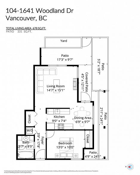 104 1641 Woodland Drive