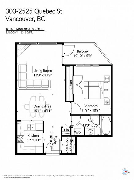 303 2525 Quebec Street