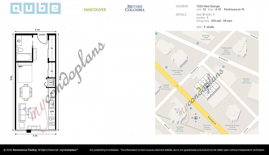 1113 1333 W Georgia Street