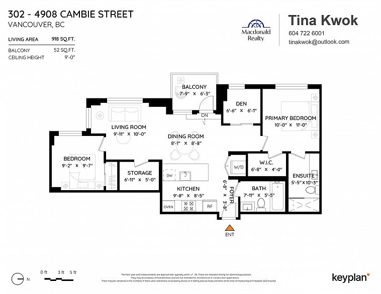 302 4908 Cambie Street