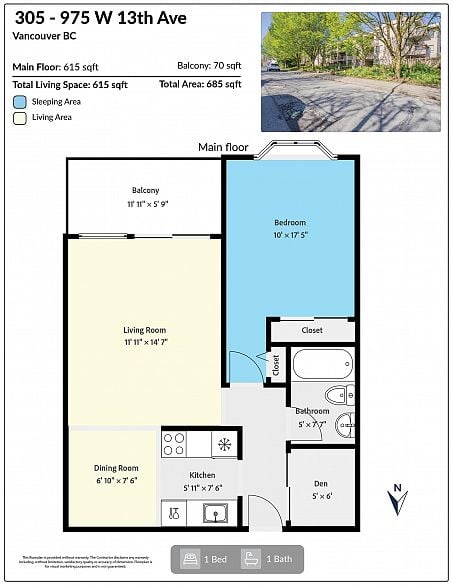 305 975 W 13th Avenue