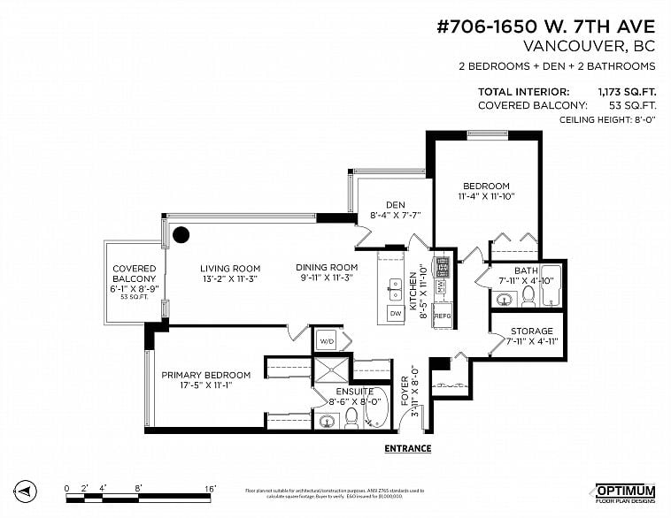 706 1650 W 7th Avenue