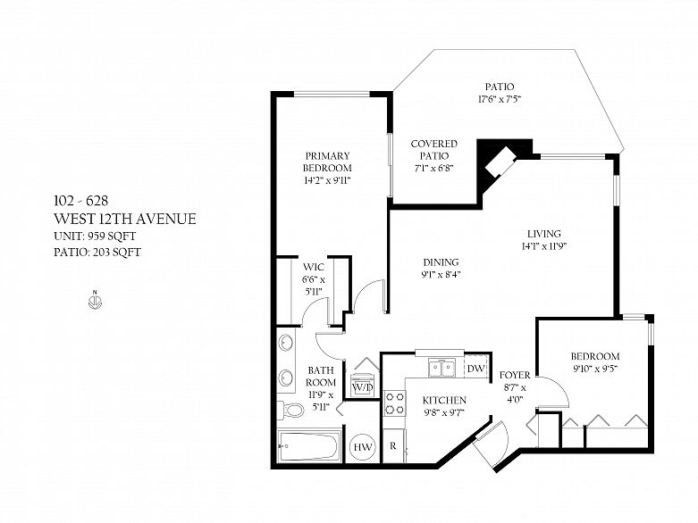 E102 628 W 12th Avenue