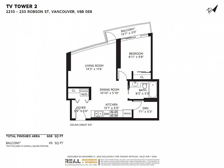 2210 233 Robson Street